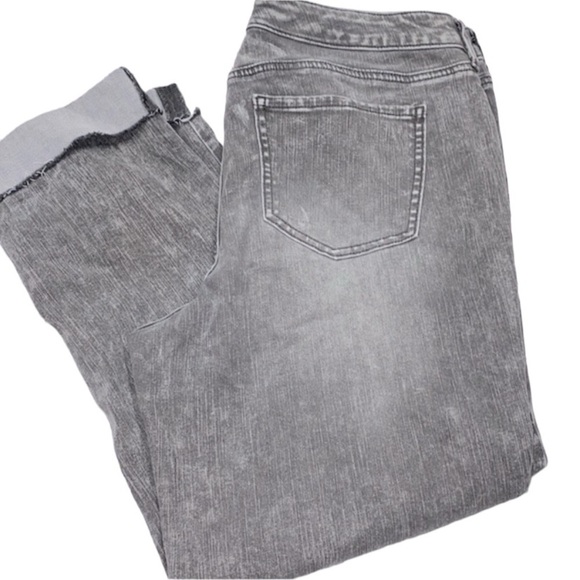 Wonderly grey girlfriend jeans size 12 - Picture 1 of 8